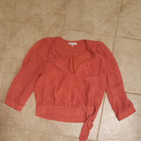 SOLD Madewell wrap top - Picture 5 of 5